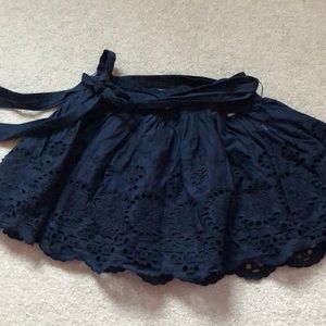 Navy Mini Skirt